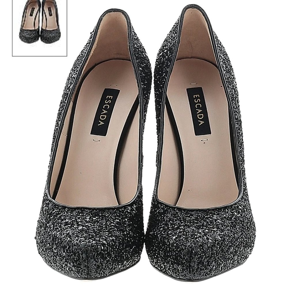 Escada sparkle high heels